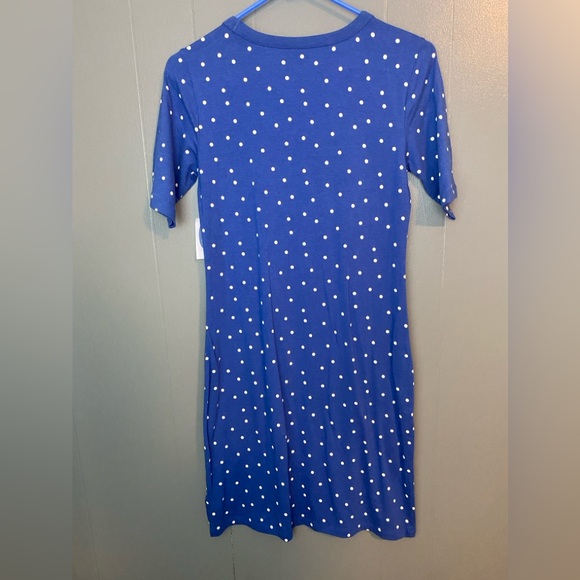Old Navy - NWT Blue Polka Dot Dress - S - Picture 4 of 5